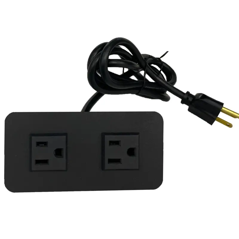 Multicontacto Atenas Sillón Negro