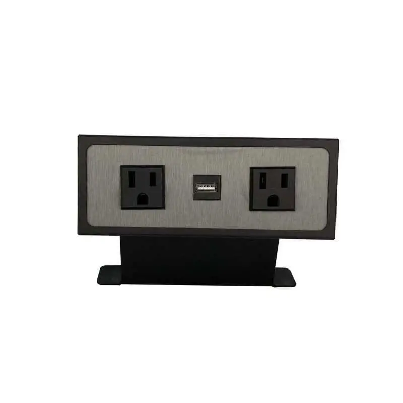 Multicontacto Dublin Negro Plata