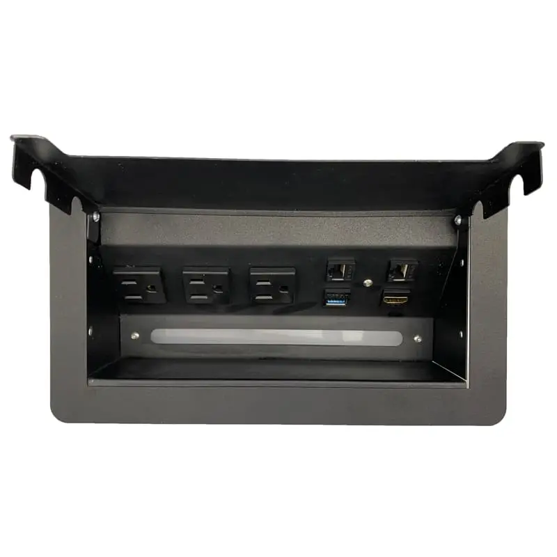 Multicontacto Praga Negro