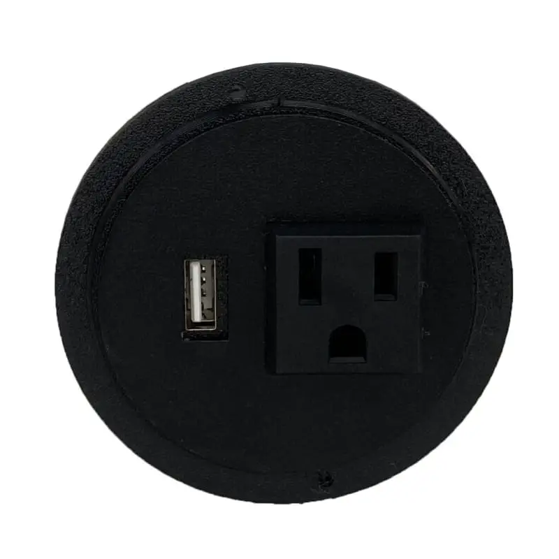 Multicontacto Split Mini USB Negro